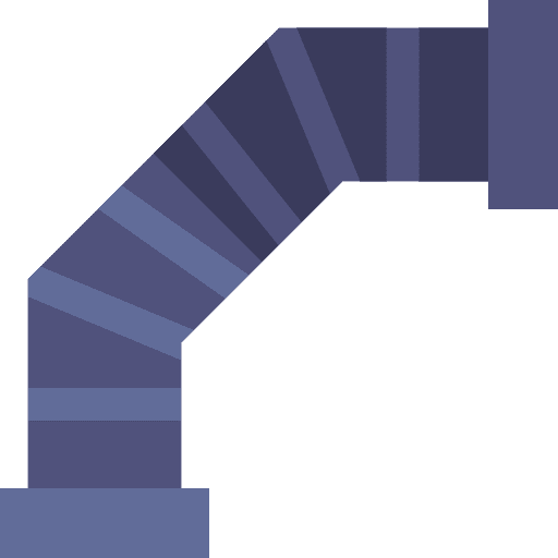 Duct heating duct refreshing icon