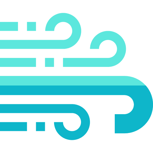 Wind ui fresh air air conditioner icon