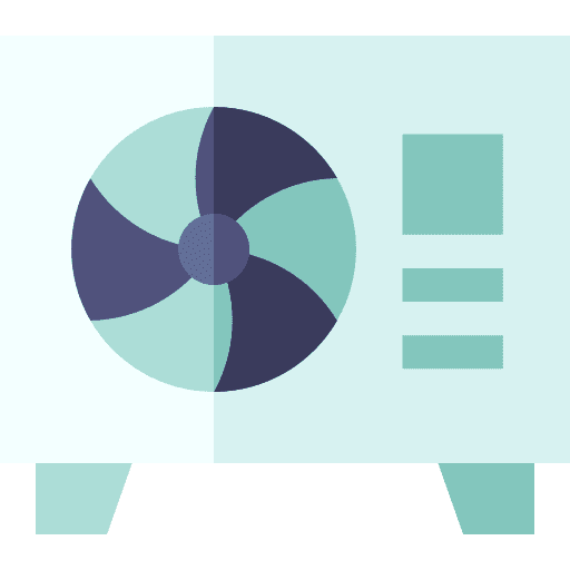 Air conditioner technology furniture electronics icon Air conditioner technology furniture electronics icon