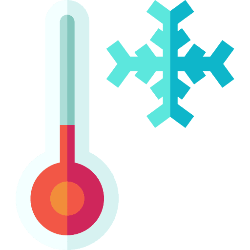 Cold weather thermometer holidays icon Cold weather thermometer holidays icon