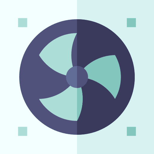 Fan fan cool air conditioner icon Fan fan cool air conditioner icon