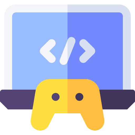 Coding gaming game software icon