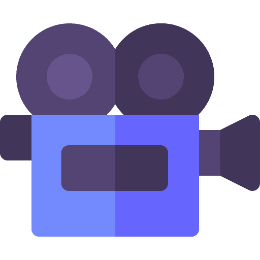 Video camera electronics cinema video icon Video camera electronics cinema video icon