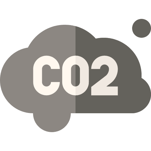 Co2 co2 cloud industry nature icon