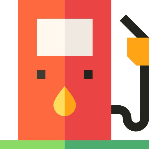 Gas station transportation gasoline gas station icon
