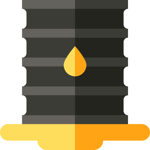 Spill barrel gasoline petroleum icon Spill barrel gasoline petroleum icon