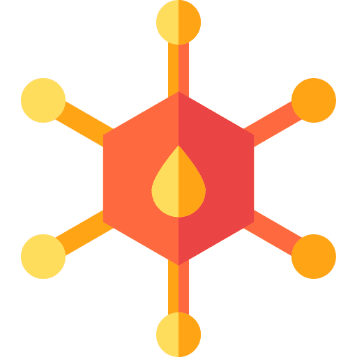 Molecule education chemistry shapes icon Molecule education chemistry shapes icon