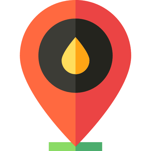 Oil location placeholder fuel station icon Oil location placeholder fuel station icon
