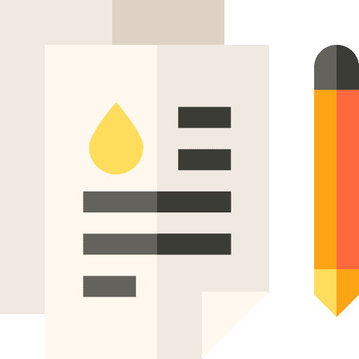 Contract signature document note icon Contract signature document note icon
