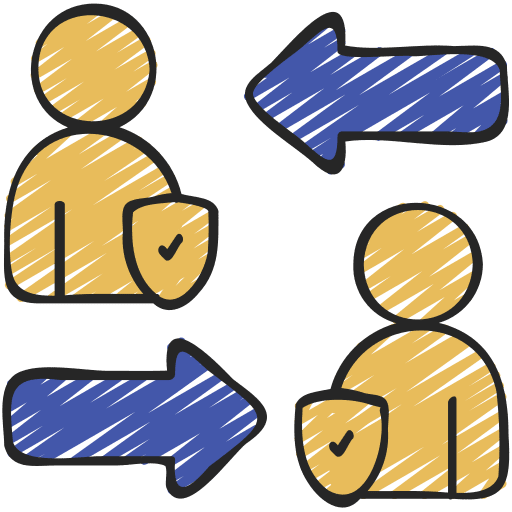 Peer to peer documents peer to peer p2p icon