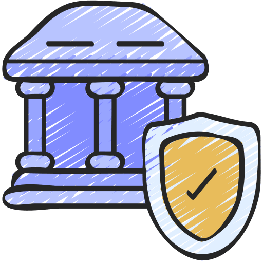 Bank banking finance policy icon