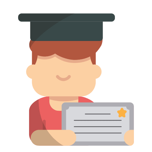 Achievement achievement boy mortarboard icon