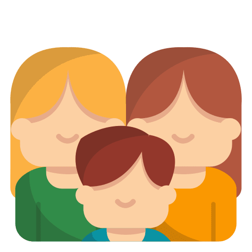 Same sex marriage family user avatar icon Same sex marriage family user avatar icon