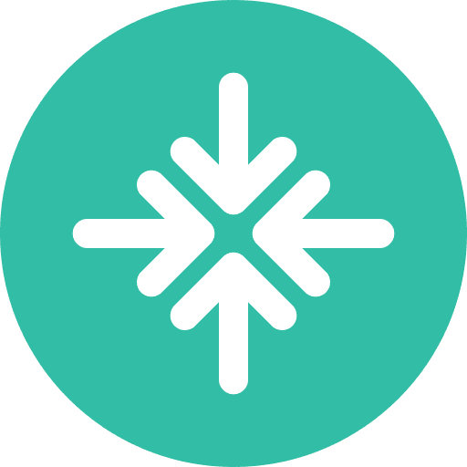 Shrink indicator shrink screen settings icon Shrink indicator shrink screen settings icon