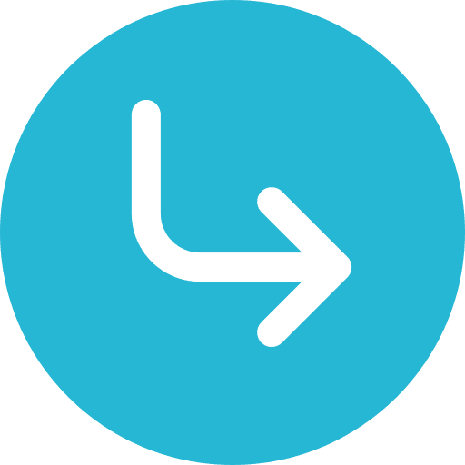 Turn right arrow bottom right turn right icon Turn right arrow bottom right turn right icon