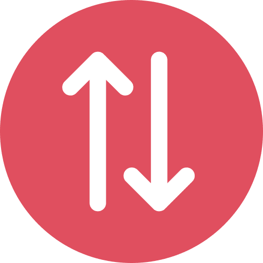 Up down arrows arrow sort icon Up down arrows arrow sort icon