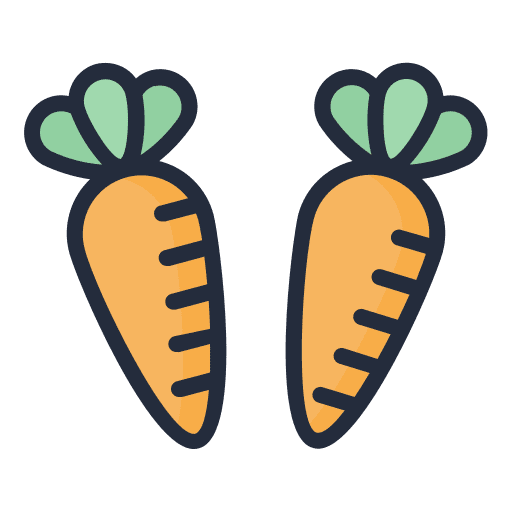 Carrot vegan healthy food organic icon Carrot vegan healthy food organic icon