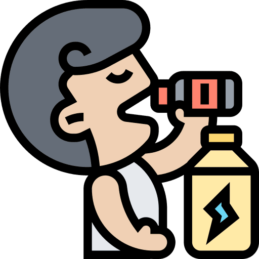 Energy drink caffeine healthcare and medical drinking icon