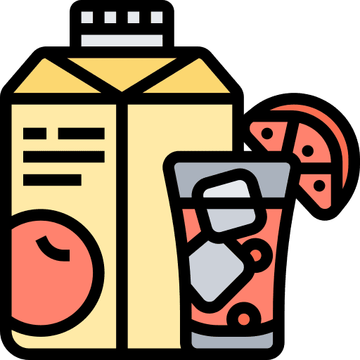 Juice box carton food and restaurant fruit juice icon Juice box carton food and restaurant fruit juice icon