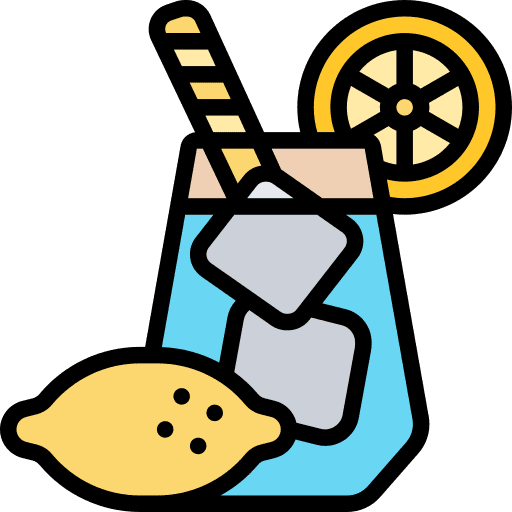 Lemonade refreshment beverage lemonade icon