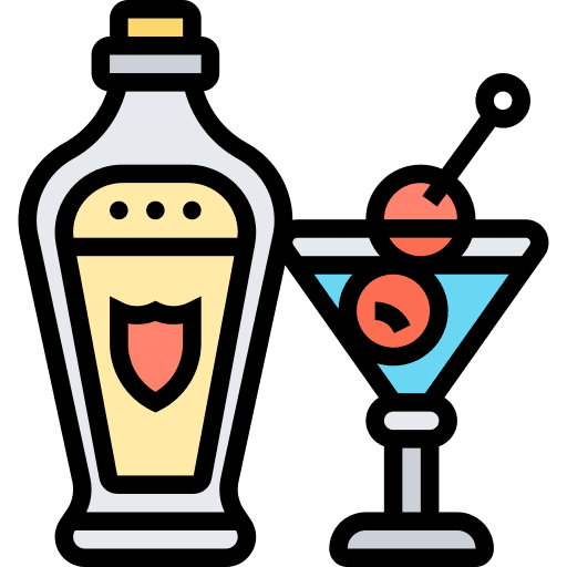 Martini drink martini alcohol icon Martini drink martini alcohol icon
