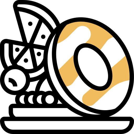 Bagel food and restaurant donut meal icon Bagel food and restaurant donut meal icon