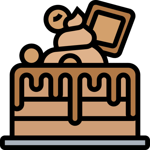 Chocolate cake chocolate cake food and restaurant dessert icon