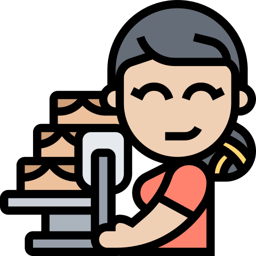 Spatula cake decorating cake woman icon