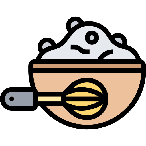 Bowl bakery whisk churn icon Bowl bakery whisk churn icon