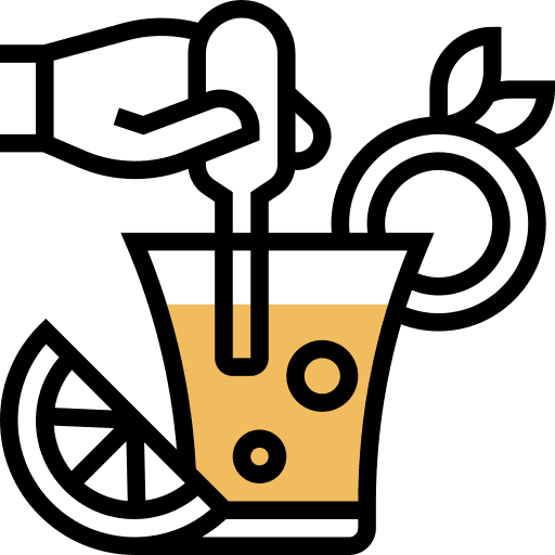 Drop food bartender alcohol icon