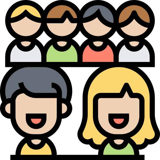 Audience user entertainment movie icon Audience user entertainment movie icon
