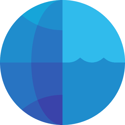 World oceans day protection sea life ocean icon
