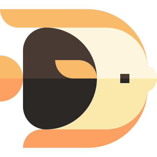 Tropical fish animals aquatic sea icon Tropical fish animals aquatic sea icon