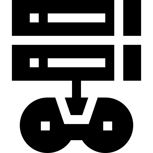 Database entertainment database video games icon Database entertainment database video games icon