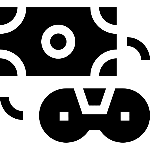 Money joystick money video game icon Money joystick money video game icon