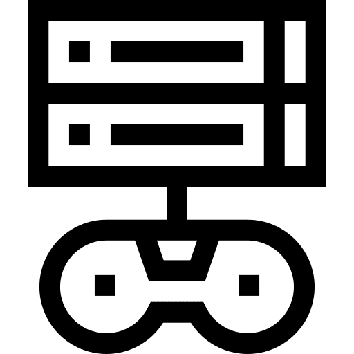 Database video games networking entertainment icon