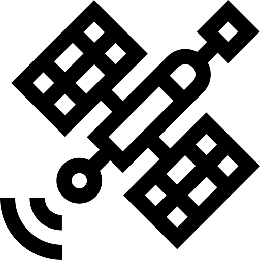 Satellite satellite signal live icon