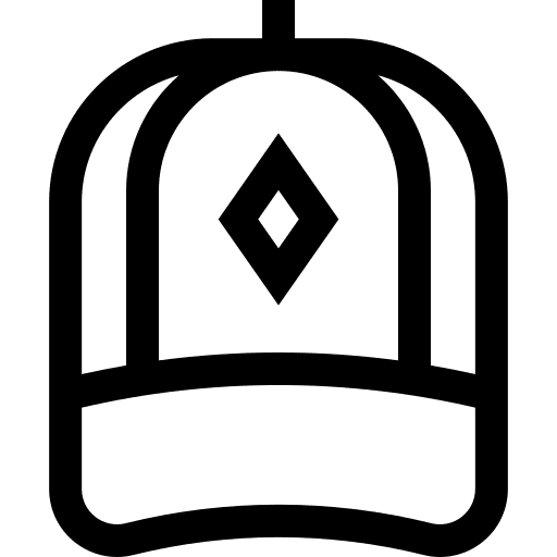 Cap garment clothes hat icon