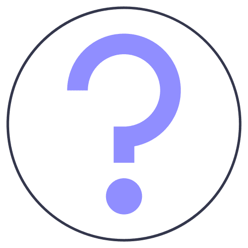 Help information question mark circle question icon