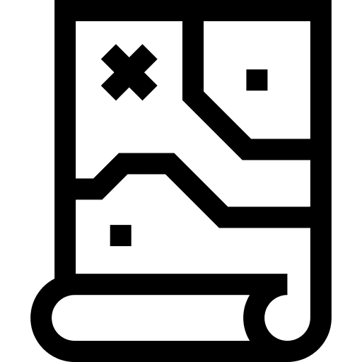 Street map maps and location position orientation icon