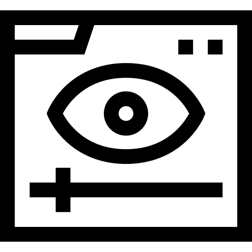 Viewers electronics computer monitor icon