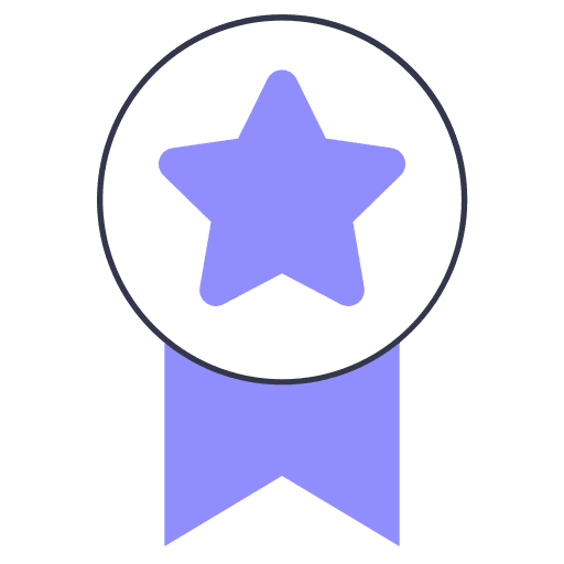 Medal award quality certification icon Medal award quality certification icon