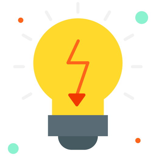Idea bulb think innovation icon Idea bulb think innovation icon