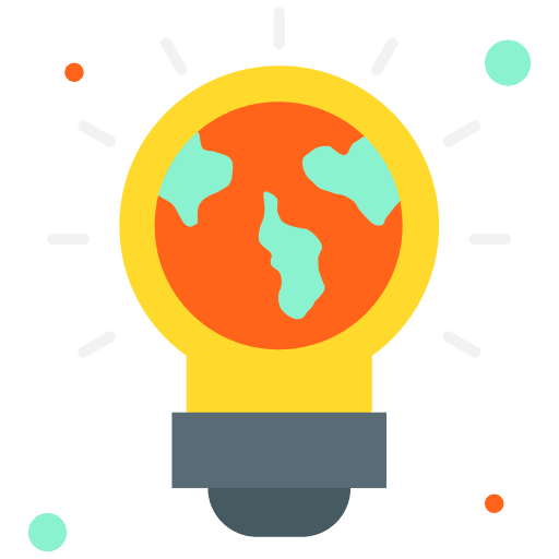 Trend trend global globe icon