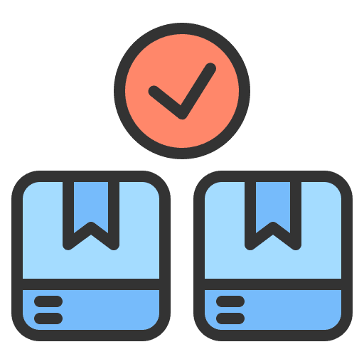 Check mark check mark delivery shipping icon Check mark check mark delivery shipping icon