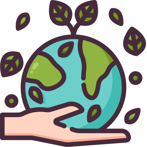 Earth world sustainable earth icon