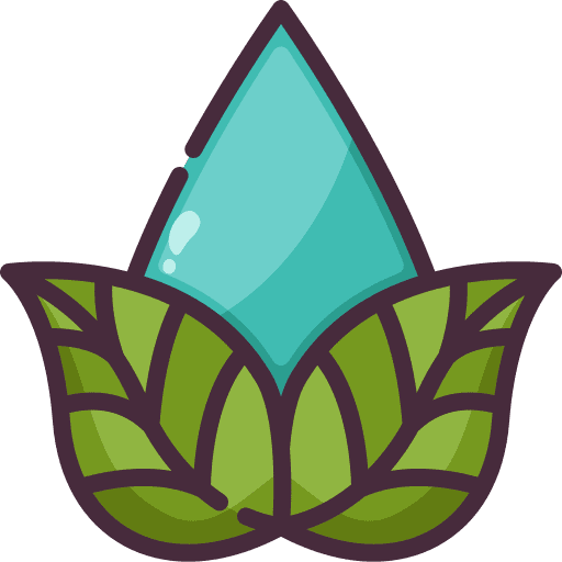 Water sustainability drop ecology icon