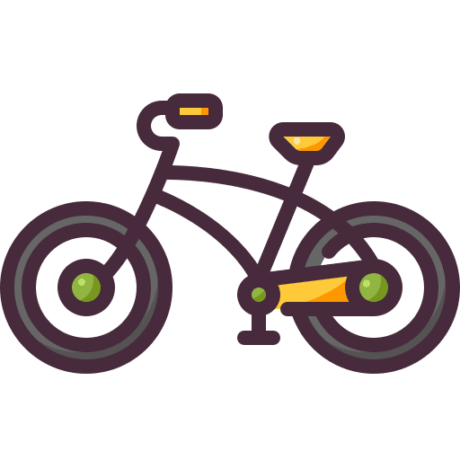 Bicycle cycling sport exercise icon