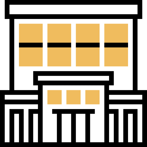 Company architecture and city skycraper company icon