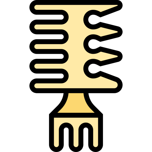 Comb hair hairdressing hairstyle icon Comb hair hairdressing hairstyle icon